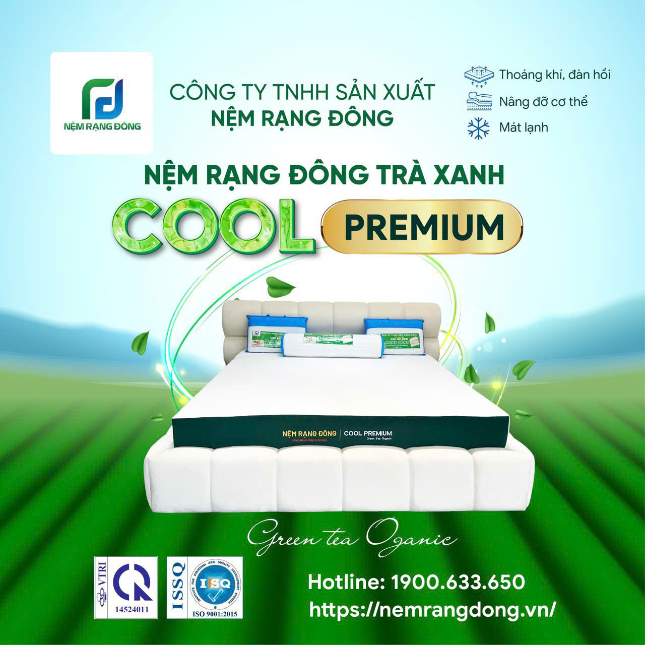 Nệm Rạng Đông Cool Premium